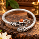 Silver Bahubali Kada for Men and Women