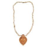 Small Size Shree Sita Ram Locket With Tulsi Kanthi Mala
