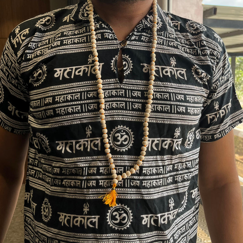 Original Tulsi Wooden 108 Beads Pooja Mala