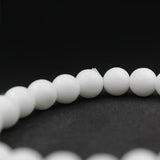 White Crystal Gem Stone Aesthetic Bracelet