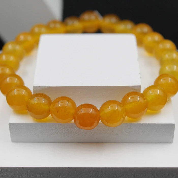 Yellow Gem Stone Stone Aesthetic Bracelet